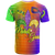 Mardi Gras Mask With Beads T Shirt LT12 - Wonder Print Shop