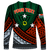 Custom Personalised Vanuatu Penama Province Tribal Pattern Long Sleeve Shirt LT12 - Wonder Print Shop