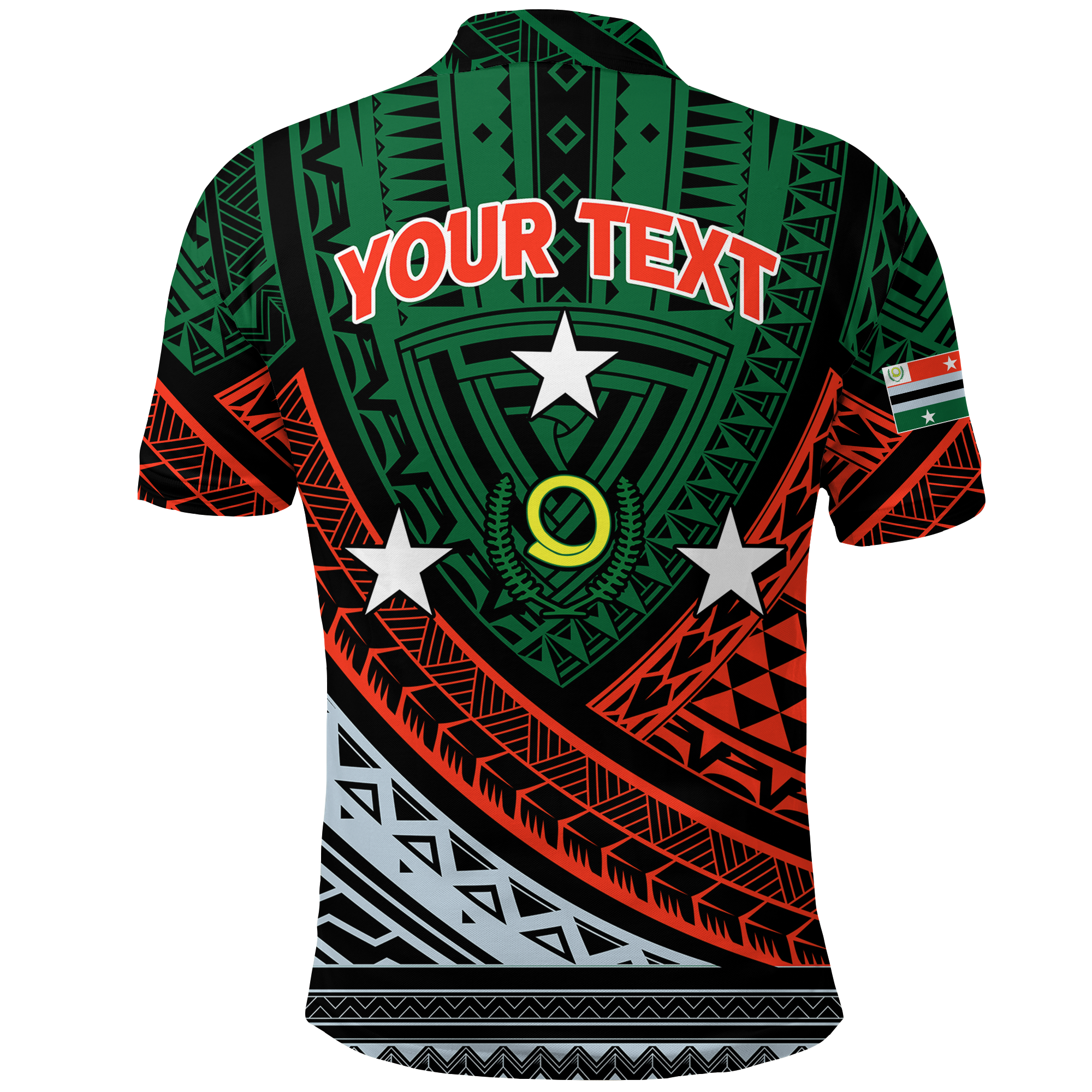 Custom Penama Province Vanuatu Tribal Pattern Polo Shirt LT12 - Wonder Print Shop