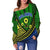 Custom Personalised Vanuatu Malampa Province Tribal Pattern Women Off Shoulder Sweater LT12 - Wonder Print Shop