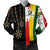 Ethiopia Bomber Jacket - Flag's Color With Aztec Pattern LT20 - Wonder Print Shop