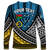 Custom Personalised Vanuatu Sanma Province Tribal Pattern Long Sleeve Shirt LT12 - Wonder Print Shop