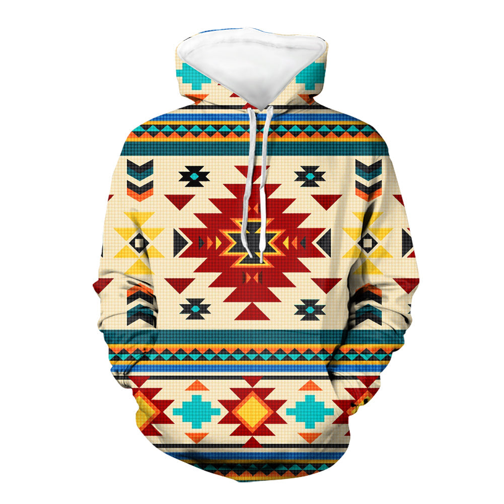 blue-and-red-pattern-native-american-3d-hoodie