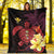 hawaii-turtle-premium-blanket-hawaiian-flowers-version-red-elegant