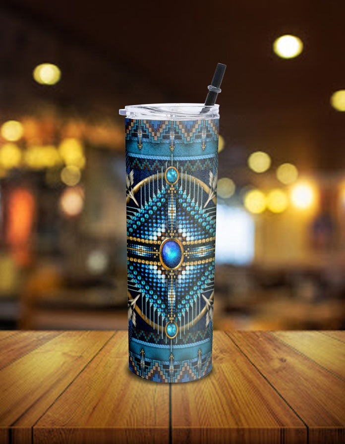 naumaddic-arts-blue-native-american-skinny-tumbler