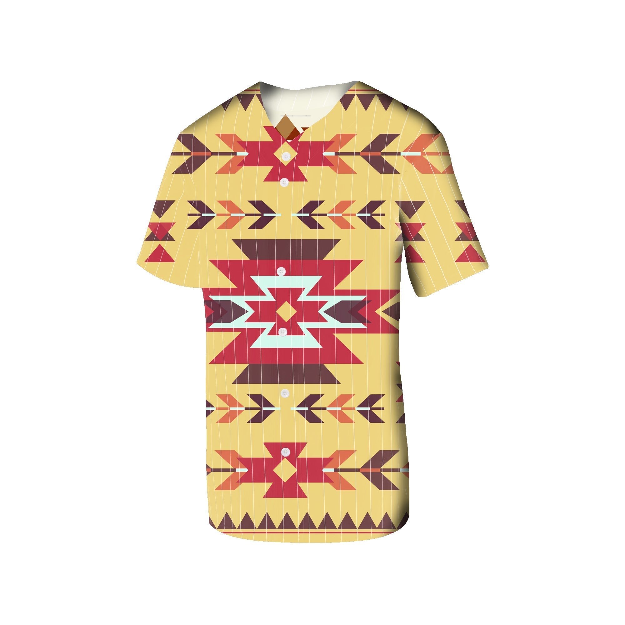 Vector Tribal Native American Baseball Jersey LT10 - Wonder Print Shop