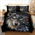 3D Wolf Native American Bedding Set LT10 - Wonder Print Shop