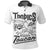 Belize Taucan Style Polo Shirt ver2 White LT20 - Wonder Print Shop