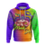 Mardi Gras Mask With Beads Hoodie LT12 - Wonder Print Shop