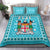 Fiji Bedding Set Pattern - Fijian Tapa Pattern Turquoise LT13 - Wonder Print Shop