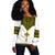 Ethiopia Tibeb Off Shoulder Sweater Royal Ethiopian Cross LT13 - Wonder Print Shop