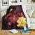 hawaii-turtle-premium-blanket-hawaiian-flowers-version-red-elegant