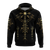 Viking Helm of Awe Gold Art Hoodie LT12 - Wonder Print Shop