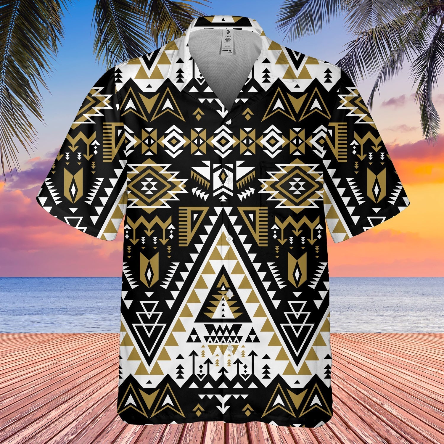 Native American Retro Color Tribal Hawaiian Shirt 3D LT10 - Wonder Print Shop