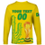 (Custom Personalised) Brazil Champion Football World Cup 2022 Long Sleeve Shirt - LT12 - Wonder Print Shop