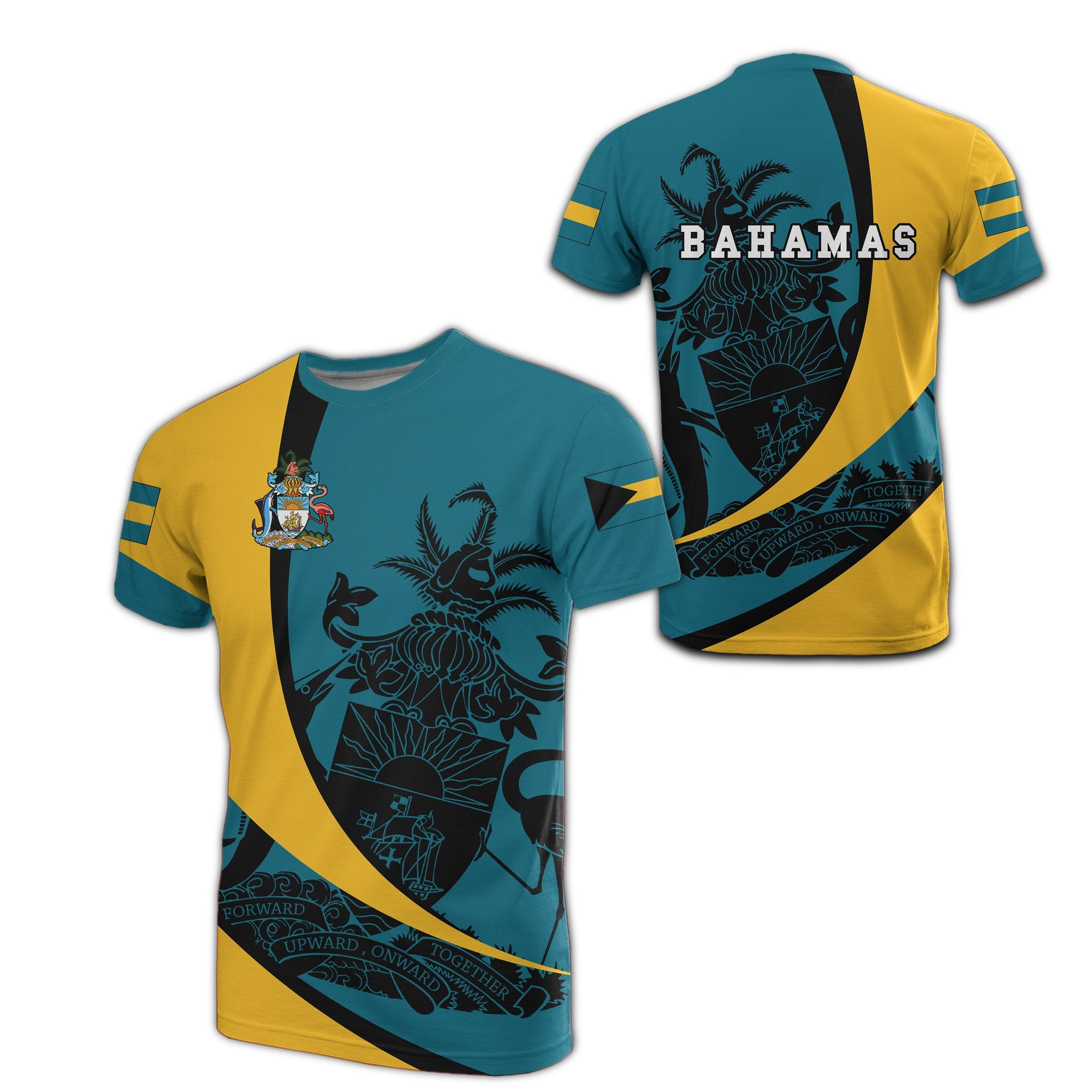 bahamas-coat-of-arms-t-shirt-arch-style