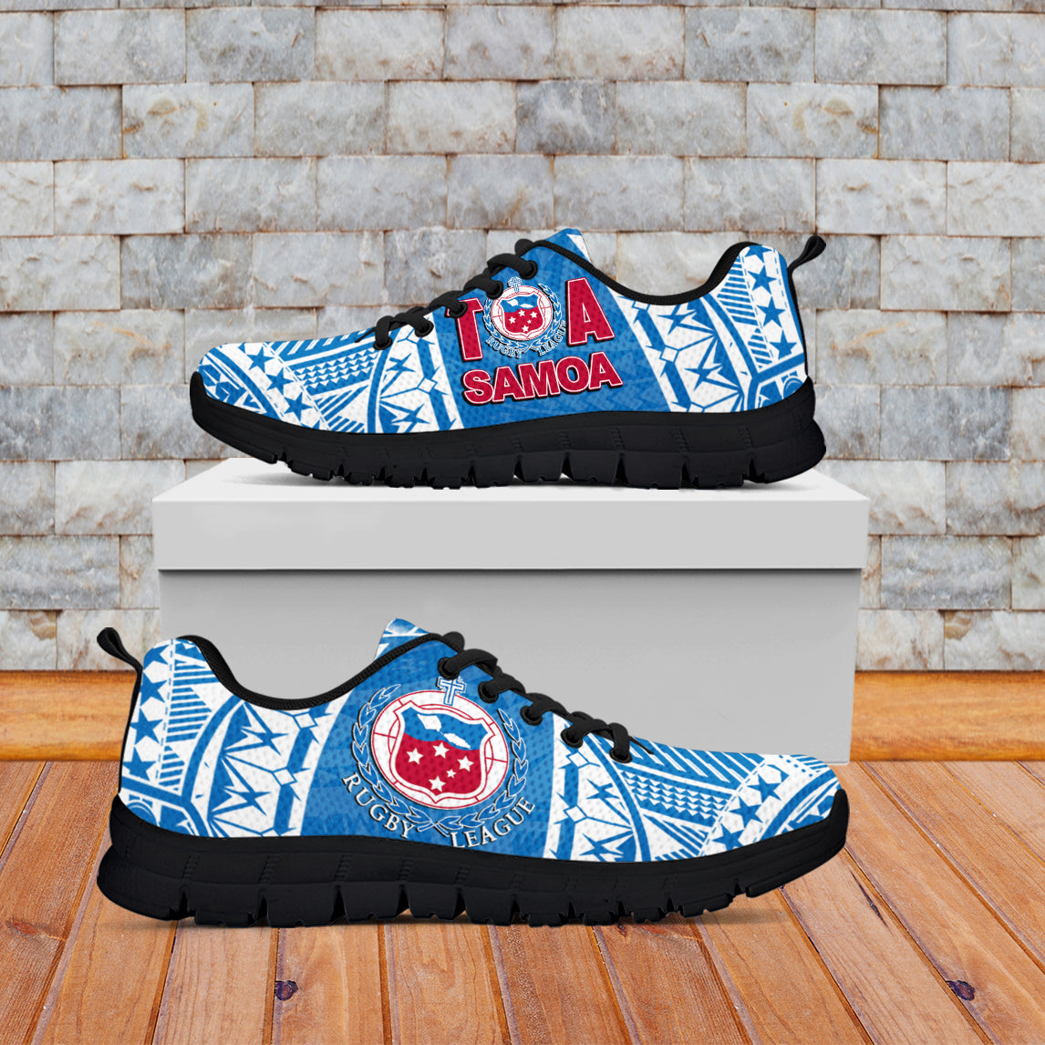 Toa Samoa Rugby Sneaker Blue Sky