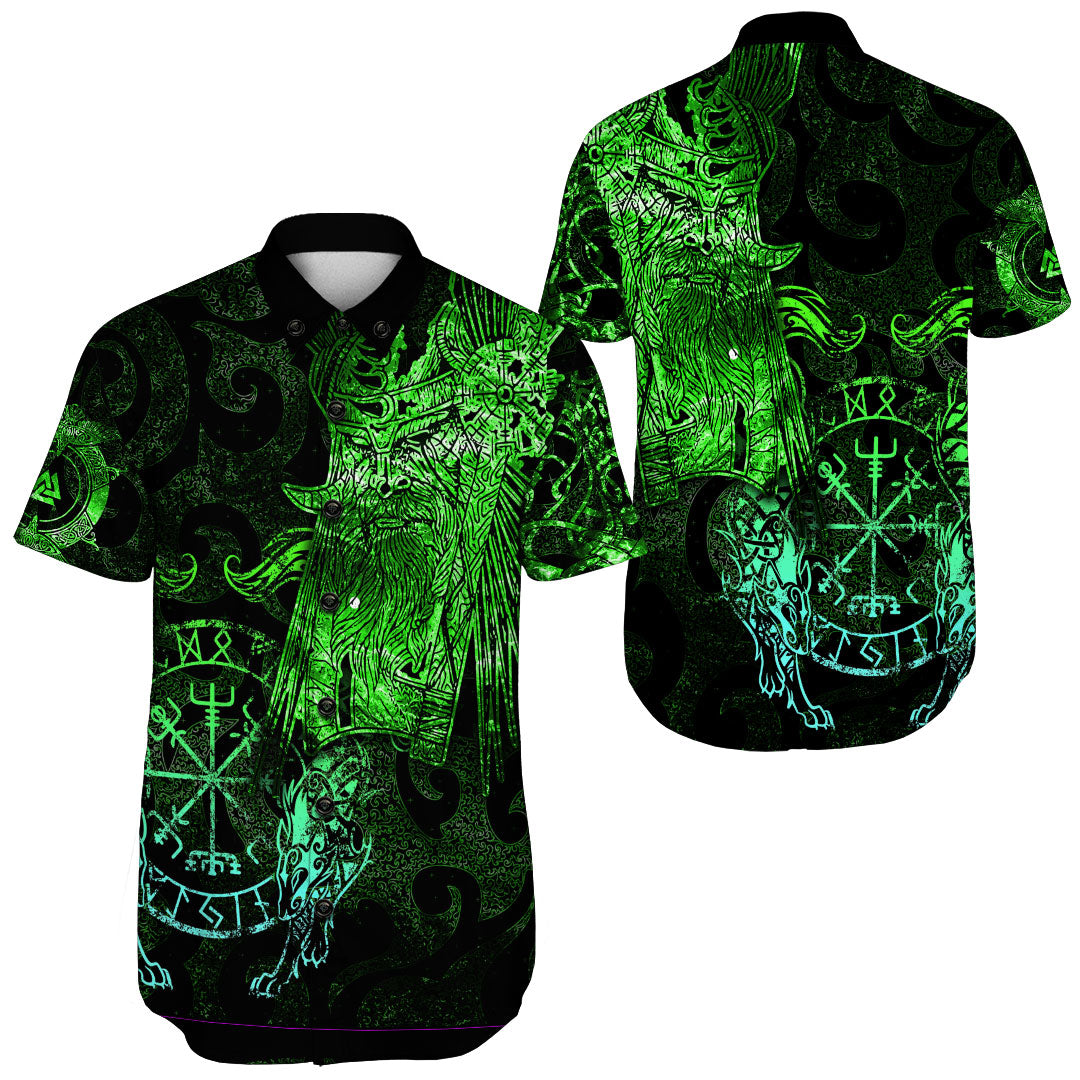 viking-clothing-viking-odin-tattoo-green-version-shorts-sleeve-shirt