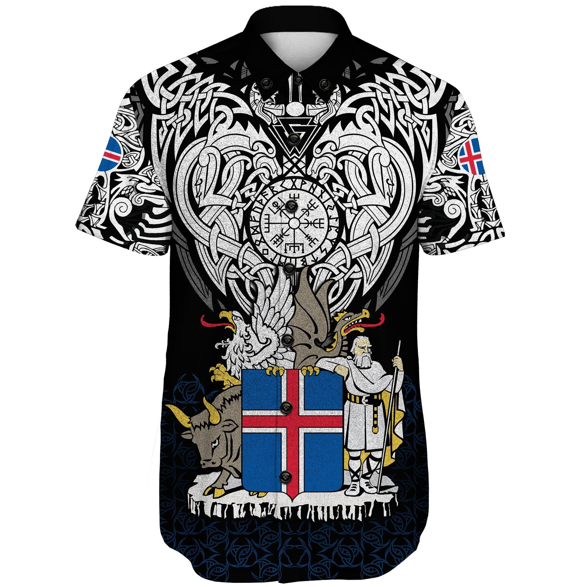 viking-shorts-sleeve-shirt-iceland-viking-symbol