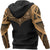 Viking Hoodie Best Viking Tattoo Gold RLT12 - Wonder Print Shop