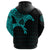 Viking The Raven Of Odin Tattoo Zip Hoodie Blue RLT12 - Wonder Print Shop