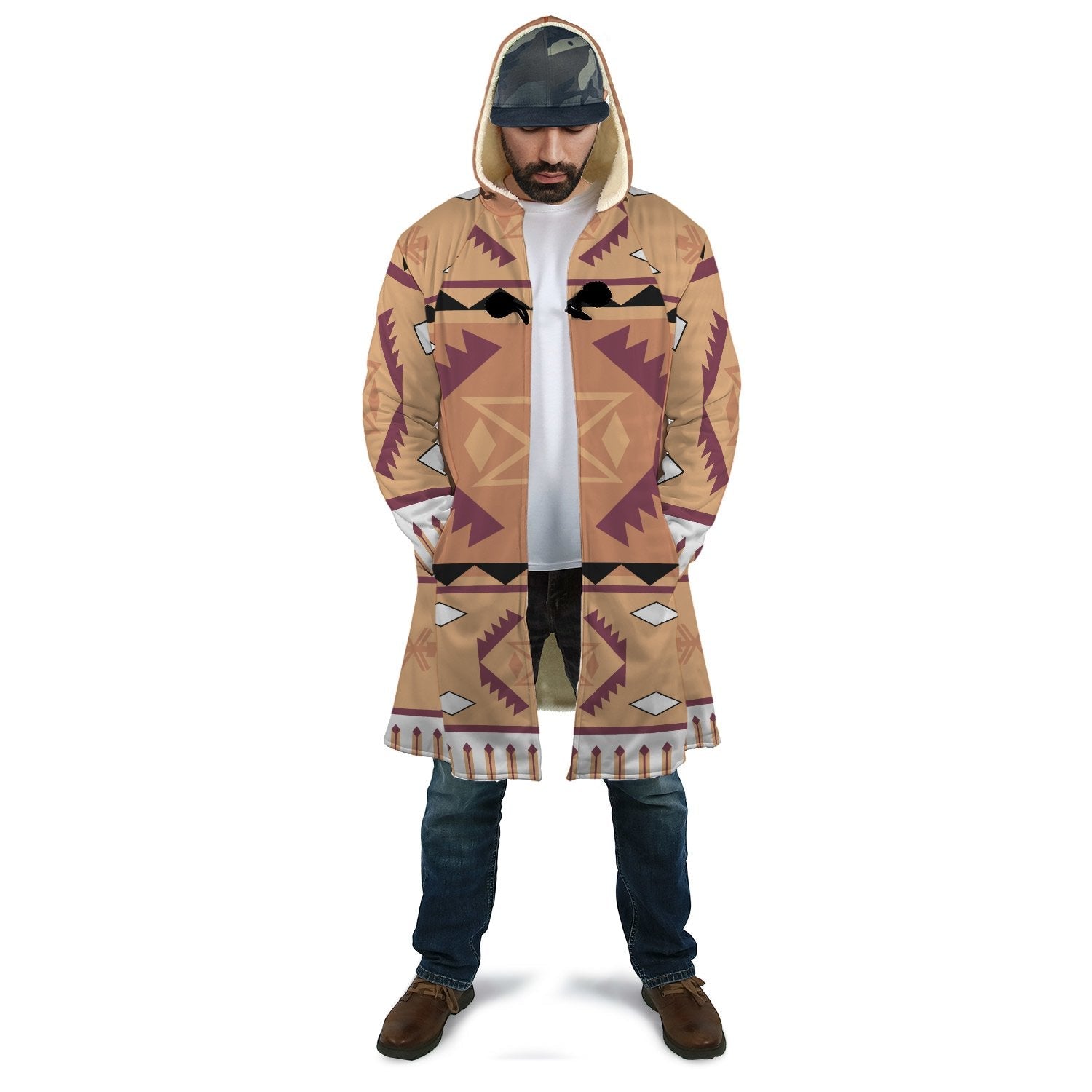 tribe-symbol-pink-native-american-aop-cloak