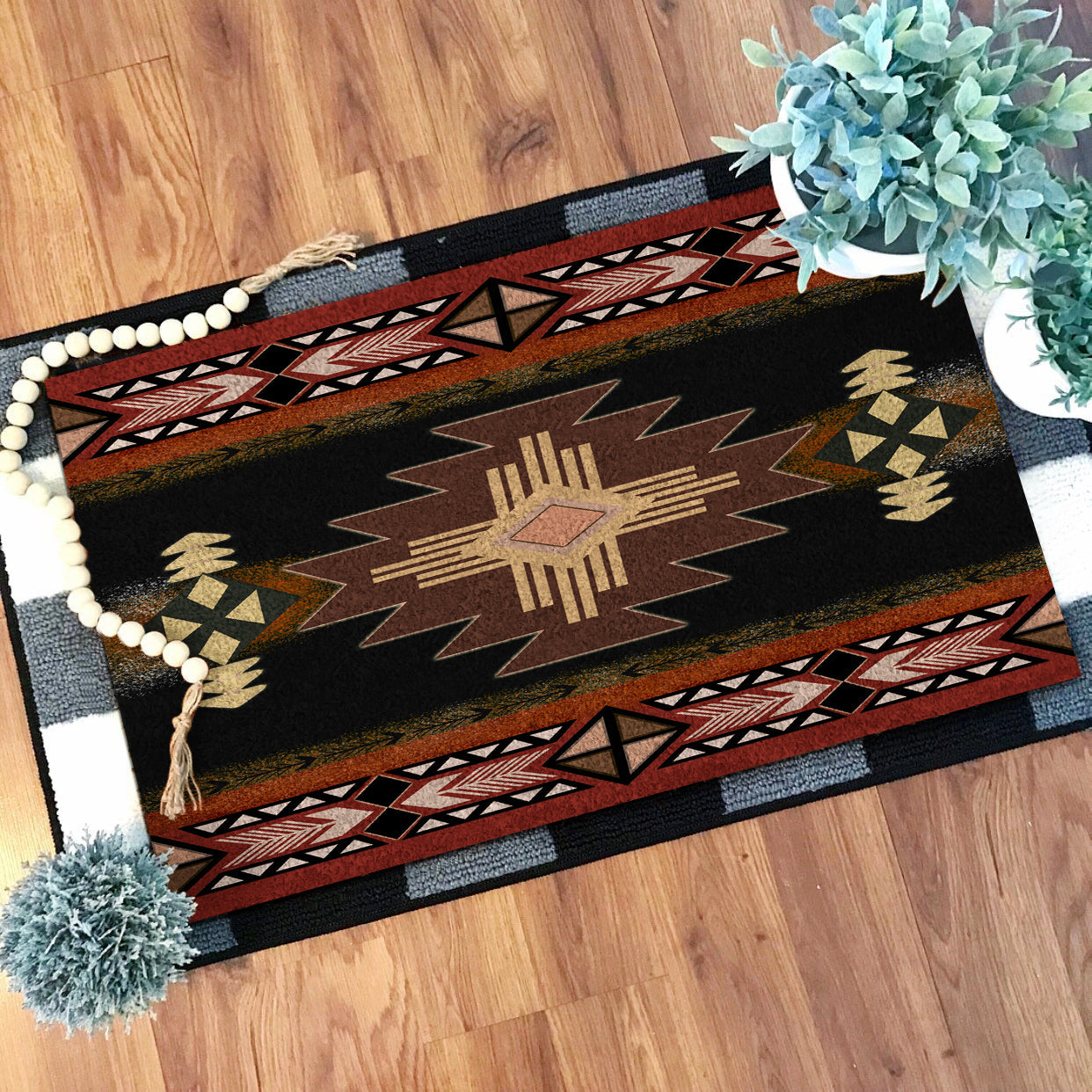 brown-geometric-native-american-doormat