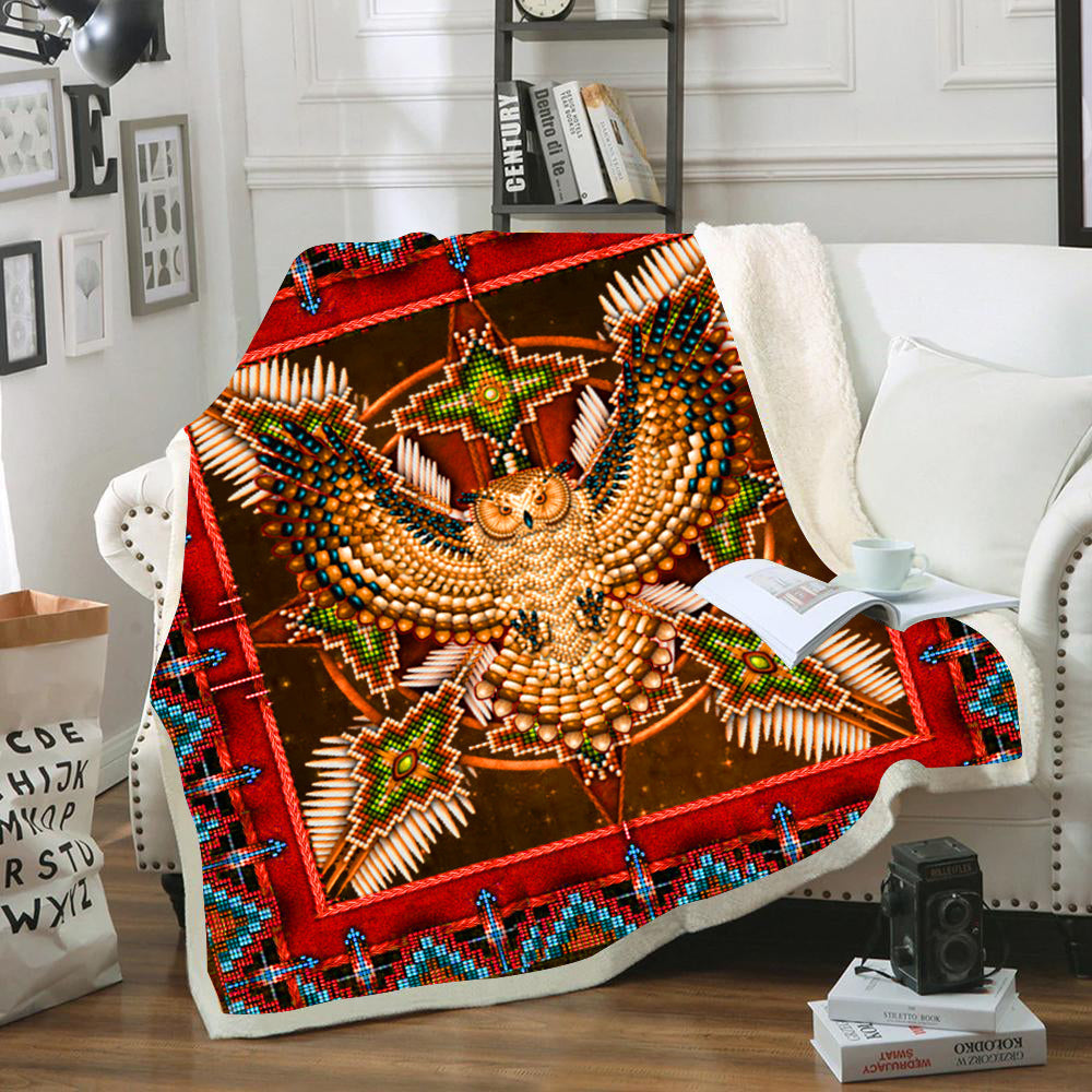 pattern-red-mandala-blanket