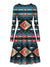 diamond-pattern-native-american-long-sleeve-dress