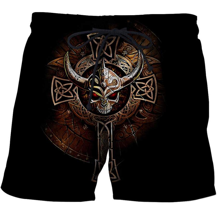 viking-clothing-viking-skulls-shorts