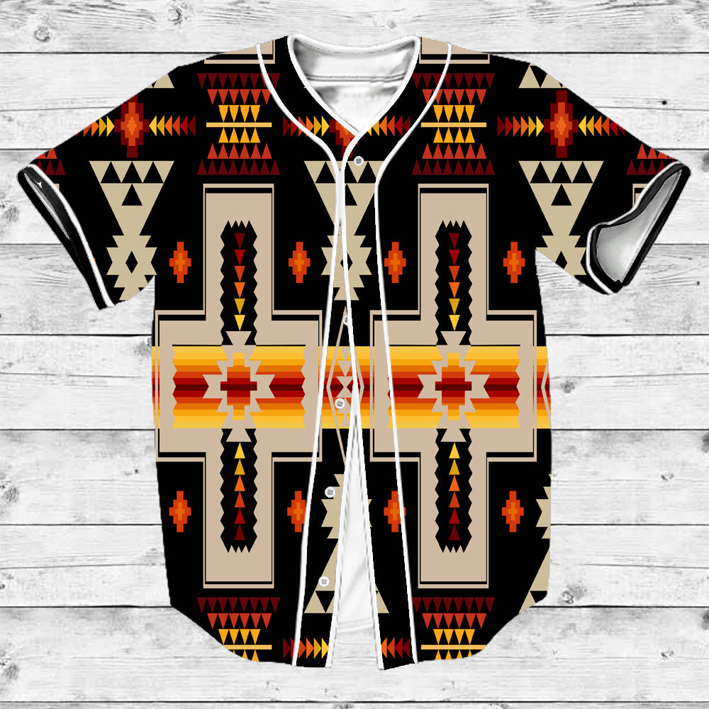 Tribe Design Native American Baseball Jersey LT10 - Wonder Print Shop