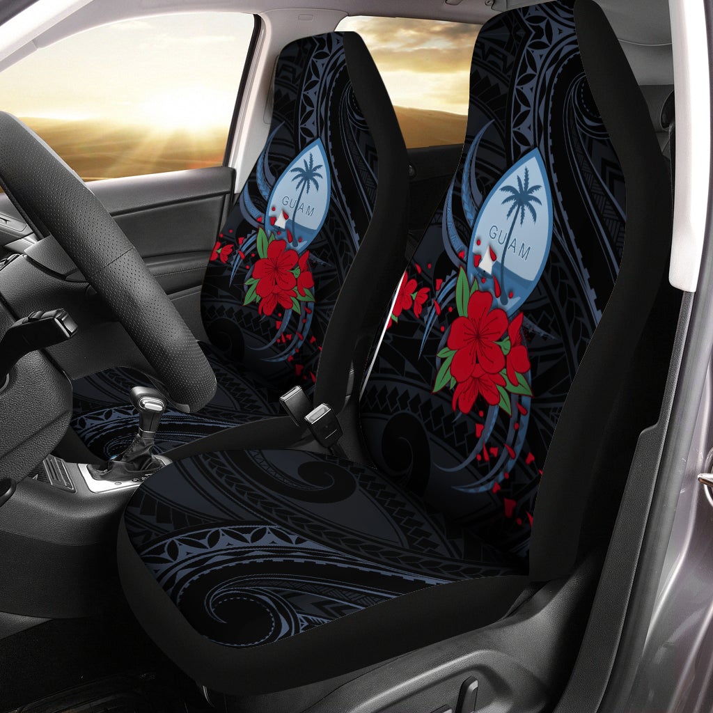 guam-car-seat-covers-polynesian-flowers-version-black