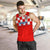 Croatia Football 2022 Checkerboard Men Tank Top - LT12