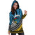 Custom Personalised Vanuatu Sanma Province Tribal Pattern Hoodie Dress LT12 - Wonder Print Shop