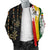 Ethiopia Bomber Jacket - Flag's Color With Aztec Pattern LT20 - Wonder Print Shop