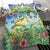 Hawaii Bedding Set Flowers Tropical and Turtles LT13 - Wonder Print Shop