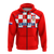 Croatia Hoodie Football 2022 Checkerboard LT12