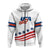 Custom USA Hockey Pride Zip Hoodie LT12 - Wonder Print Shop