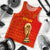 (Custom Personalied) Spain Football World Cup 2022 Men's Tank Top - LT2