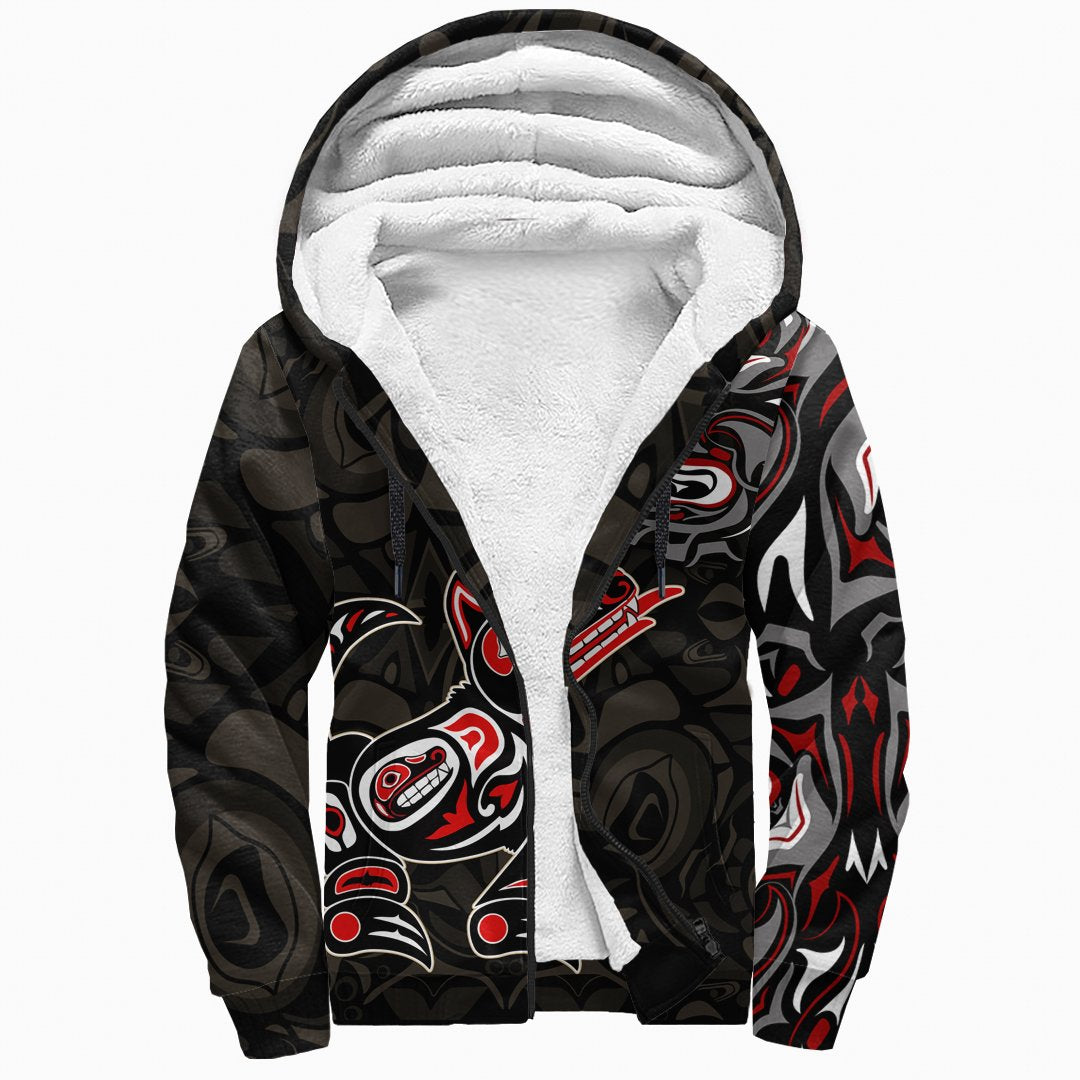 canada-haida-wolf-sherpa-hoodie