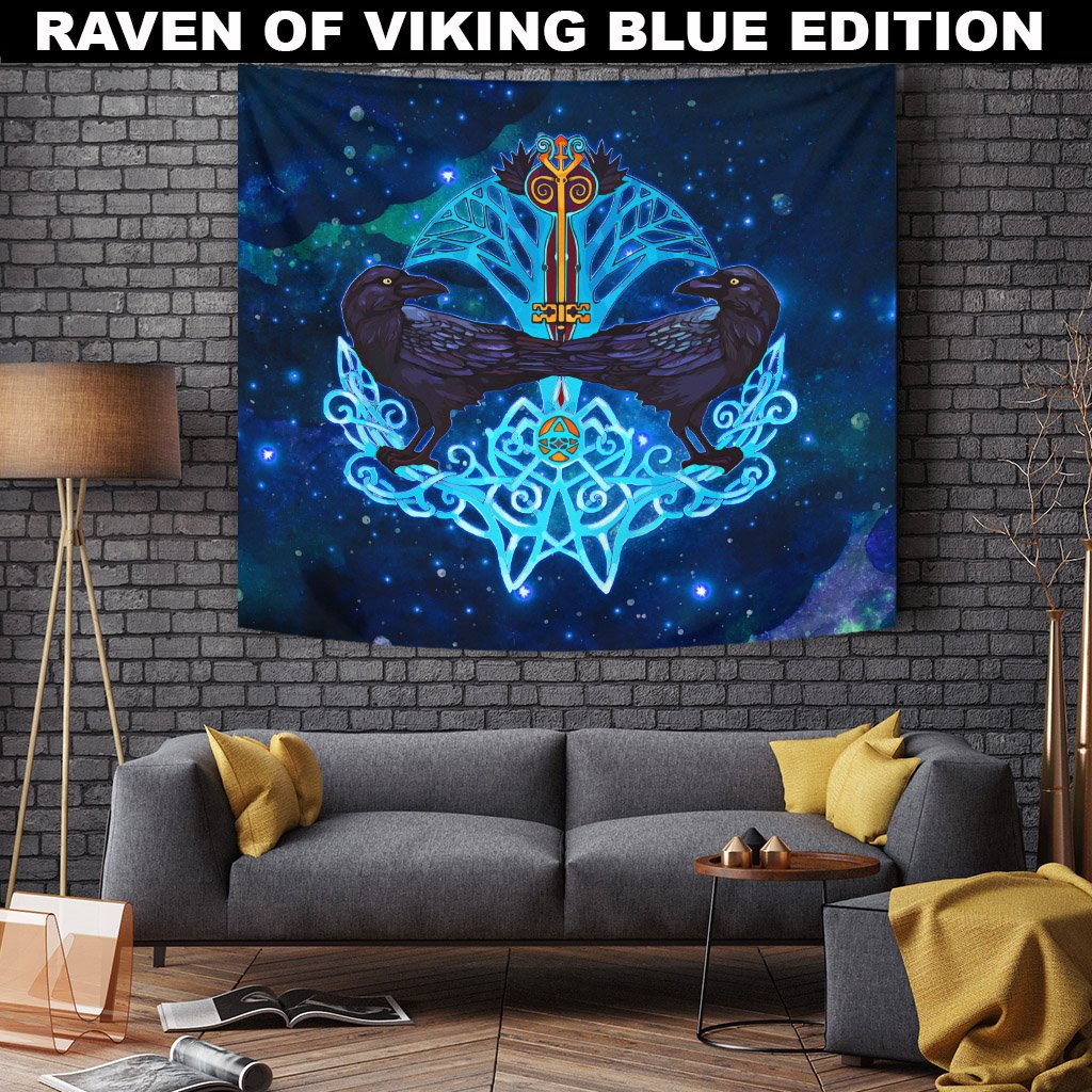 viking-tapestry-raven-of-viking-blue-edition