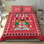 Fiji Bedding Set Pattern - Fijian Tapa Pattern Red LT13 - Wonder Print Shop