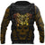 Viking Clothing Golden Viking Skull Hoodie RLT12 - Wonder Print Shop