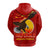 American Samoa Zip Up Hoodie Nuuuli Manulele Tausala Eagle LT12 - Wonder Print Shop