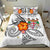 Fiji Bedding Set - Hibiscus With Tribal White LT12 - Wonder Print Shop