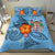 Fiji Bedding Set - Hibiscus With Tribal LT12 - Wonder Print Shop