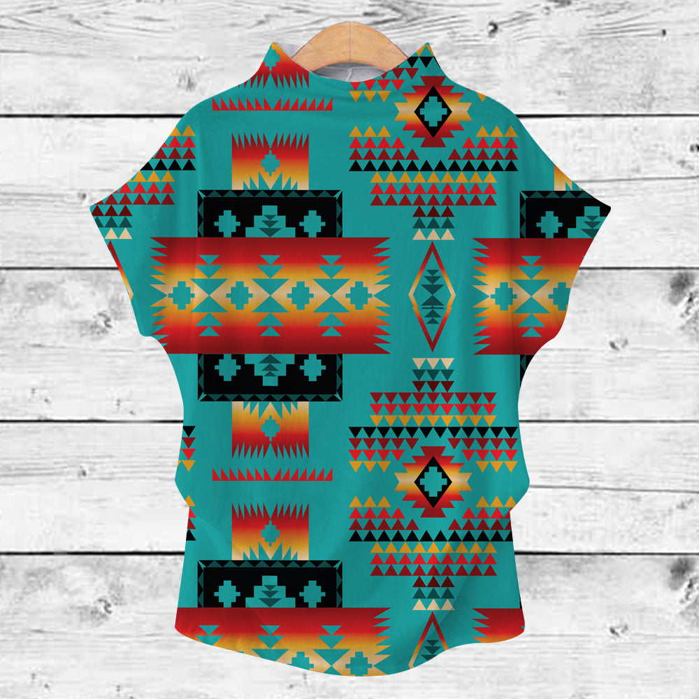 blue-native-tribes-pattern-native-american-turtleneck-t-shirt