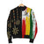 Ethiopia Bomber Jacket - Flag's Color With Aztec Pattern LT20 - Wonder Print Shop