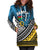 Custom Personalised Vanuatu Sanma Province Tribal Pattern Hoodie Dress LT12 - Wonder Print Shop