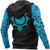 Viking Hoodie Tattoo All Over Print Blue RLT12 - Wonder Print Shop